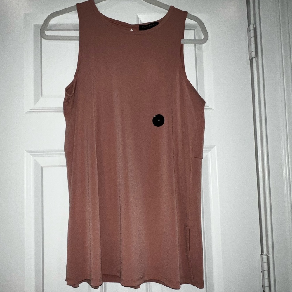 NWT Banana Republic blush sleeveless blouse